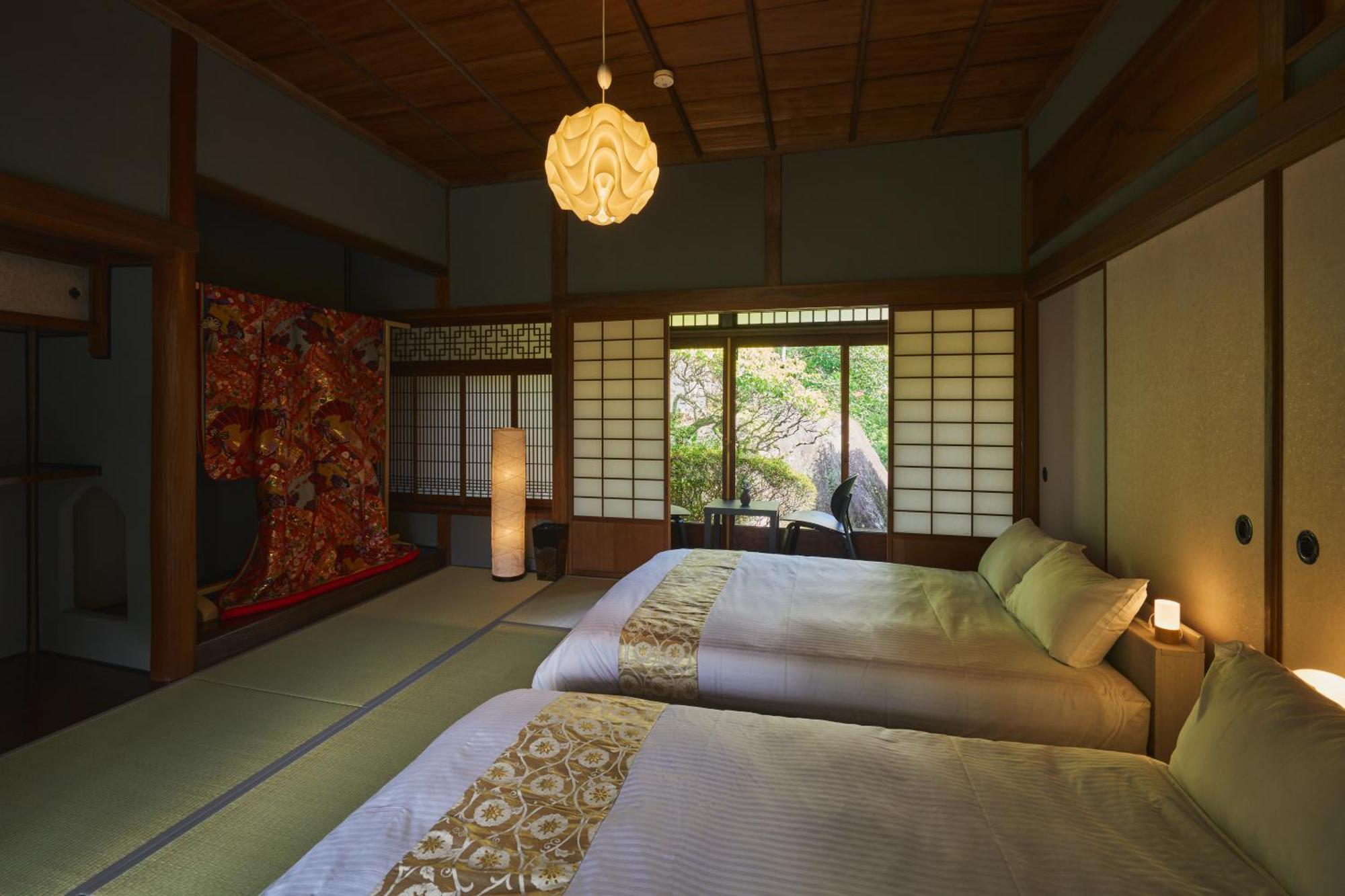 温泉付きの一軒家を借りよう Villa Beppu Bagian luar foto